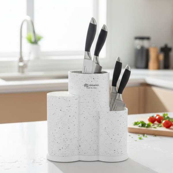 Поставка за кухненски прибори и ножове 3 в 1 Edenberg EB-5106