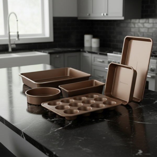 Пълен комплект съдове Edenberg EB-5654 (20 части) с кован алуминий и 3-слойно незалепващо покритие 4