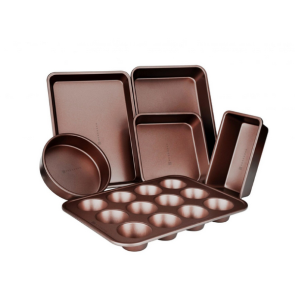 Комплект 20 части Edenberg EB-5655 от кован алуминий — незалепващо мраморно покритие за равномерно готвене