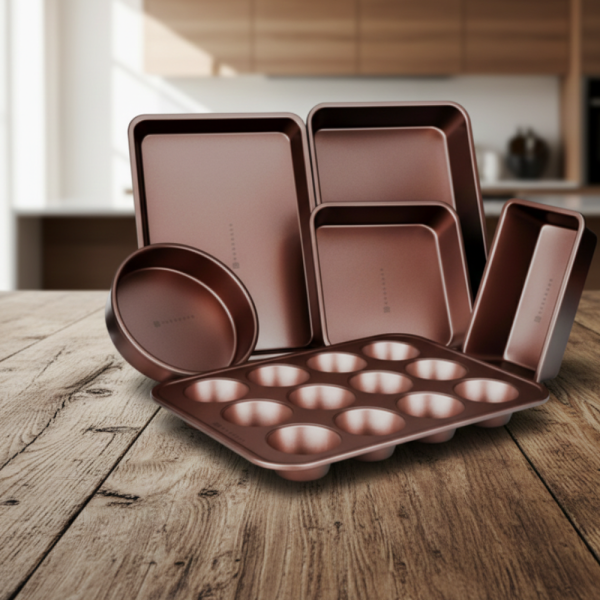 Комплект 20 части Edenberg EB-5655 от кован алуминий — незалепващо мраморно покритие за равномерно готвене