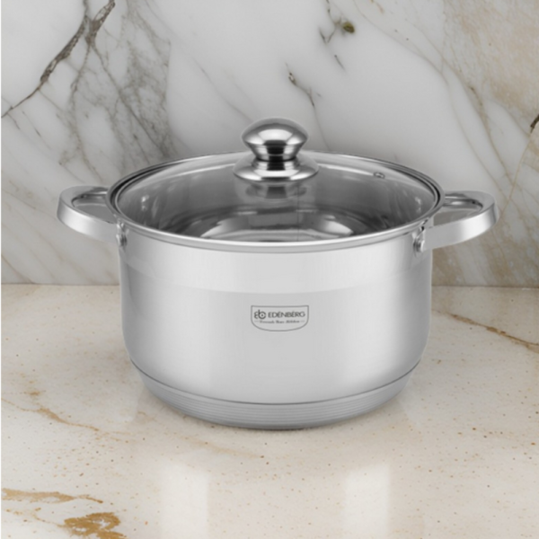 Комплект 10 части Edenberg EB-4009 от неръждаема стомана - равномерно и бързо готвене