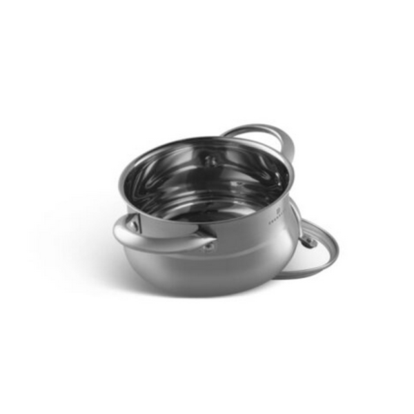 Комплект EDENBERG EB-2420M от 12части - неръждаема стомана с многослойно дъно за бързо и равномерно готвене