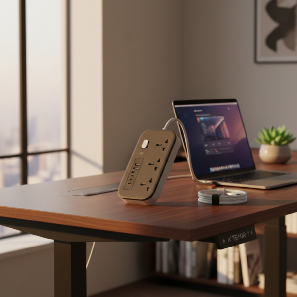 Разклонител KL GO PS-300 2500W с USB зареждане и защита за безопасност и комфорт в дома и офиса 3