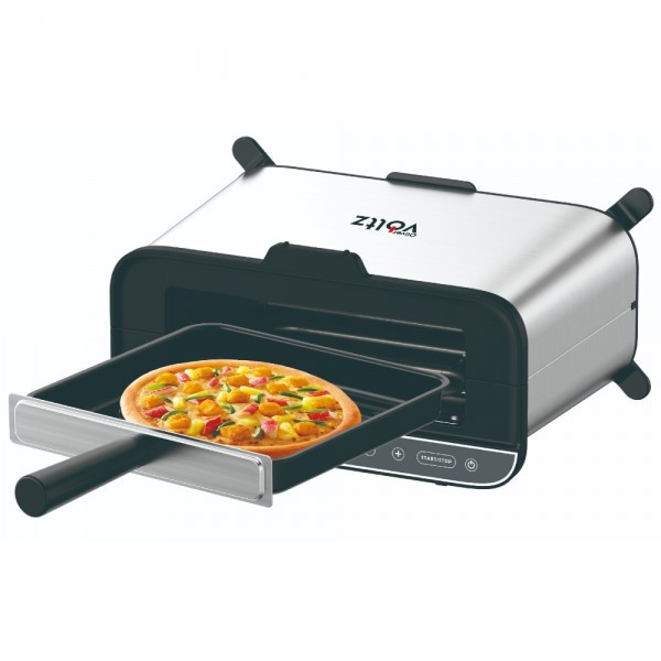 Мултифункционален уред за готвене 4 в 1, Oliver Voltz, 1700W, Тостер, Грил/Парти грил, Фурна, BBQ 8