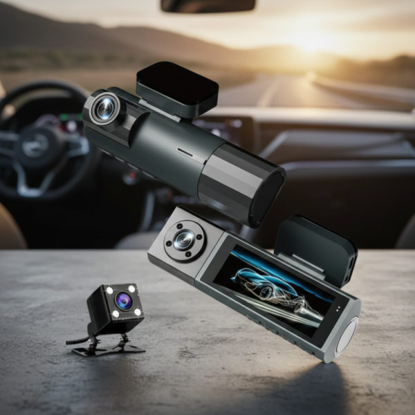 Видеорегистратор Vehicle BlackBox DVR FULL HD 1080 + задна камера