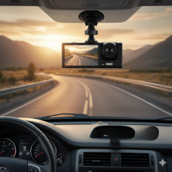 Видеорегистратор Black BOX Super HD 1296P + задна камера