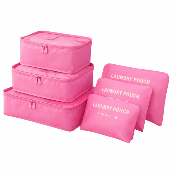 Комплект органайзер за багаж с 6 чанти за подреден и лесен транспорт 7