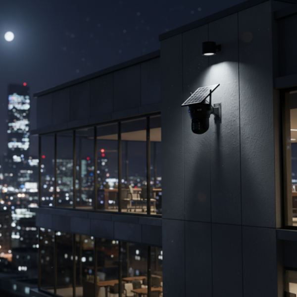 Соларна двойна камера LYLU 10 диода - ICsee за охрана