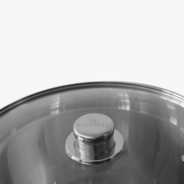 Тенджера Edenberg от неръждаема стомана и многослойно дъно за бързо и равномерно готвене