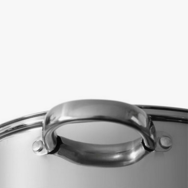 Тенджера Edenberg от неръждаема стомана и многослойно дъно за бързо и равномерно готвене