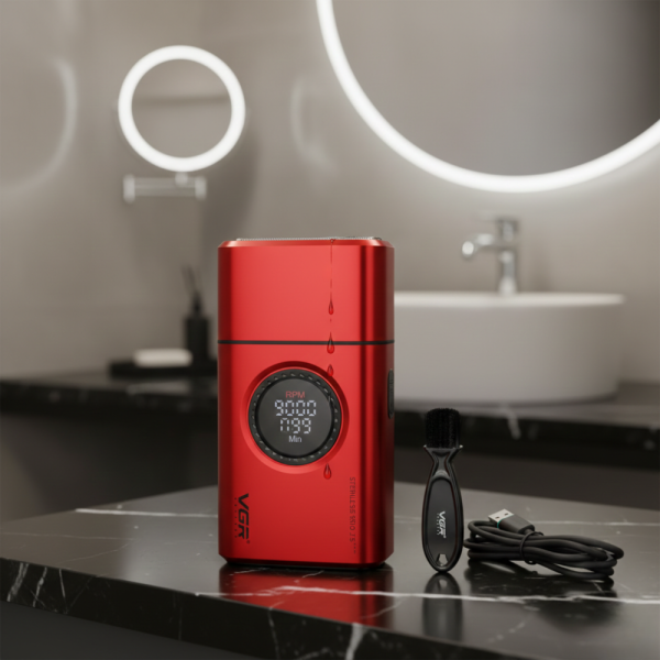 Безжична акумулаторна самобръсначка VGR V-378 - гладко бръснене и дълъг живот на батерията