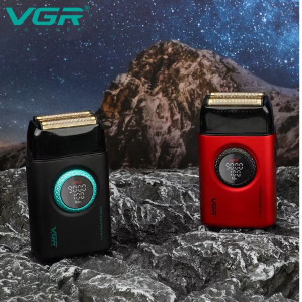 Безжична акумулаторна самобръсначка VGR V-378 - гладко бръснене и дълъг живот на батерията