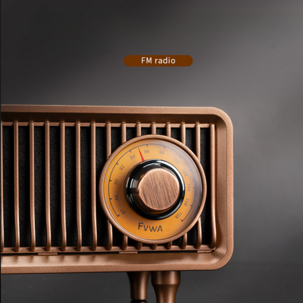 Bluetooth радио колонка AS19 - ретро стил и дизайн 5