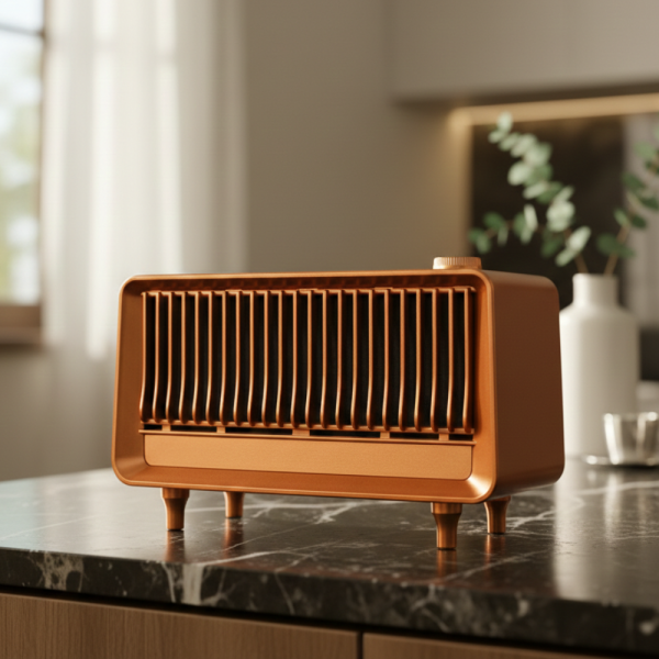 Bluetooth радио колонка AS25, 2x5W, 1800mAh – мощен звук и винтидж дизайн