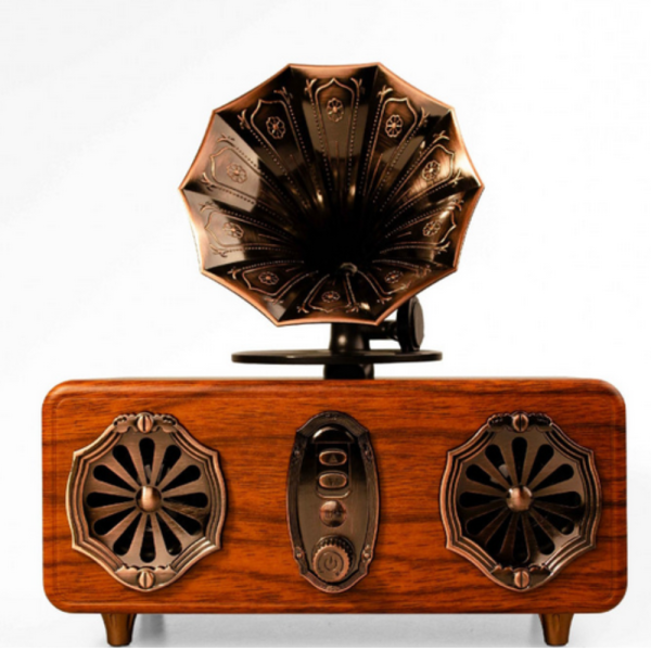 Bluetooth радио колонка AS36, 2x5W, 1800mAh – ретро и мощна