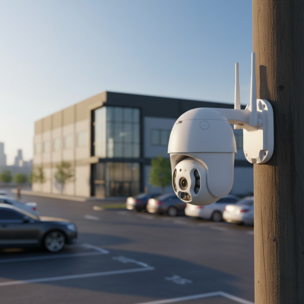 Водоустойчива,  безжична камера с нощно видеонаблюдение и запис на карта IP27B 3