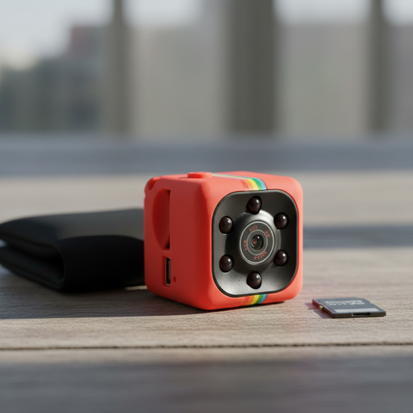 Удароустойчива мини екшън камера с HD резолюция и сензор за движение SC11