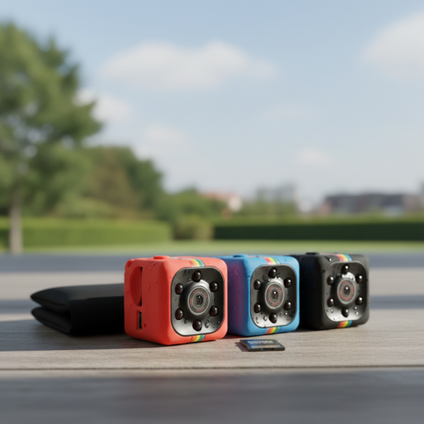 Удароустойчива мини екшън камера с HD резолюция и сензор за движение SC11 1