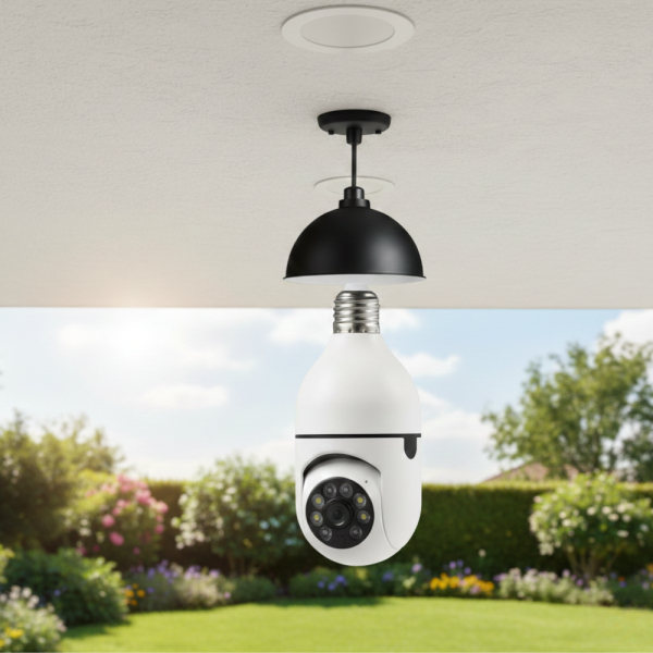 Куполна камера тип крушка 2MP Full HD 360° IP3