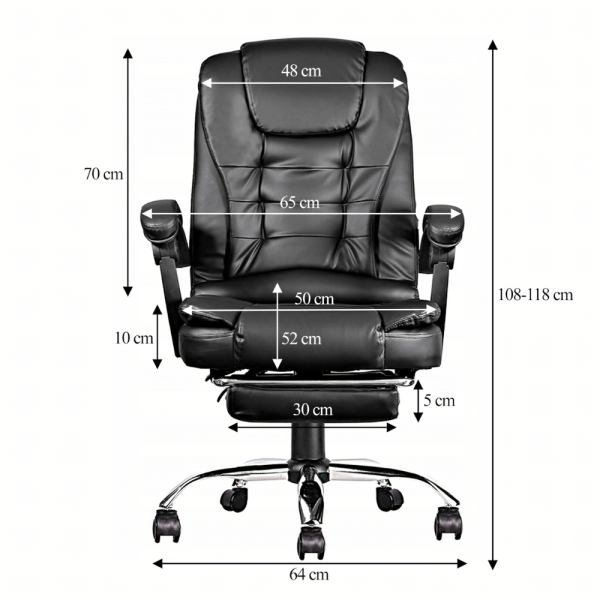 Ергономичен офис стол с усещане за истински комфорт