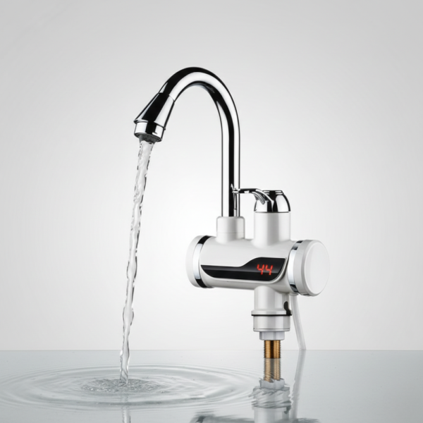 Смесител с проточен бойлер,за плот,3000W + дисплей,BR-4802-THD