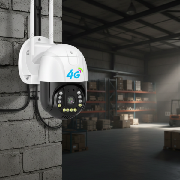 Куполна 4G IP Камера LYLU – 10MP, 360°, двупосочно аудио, нощно виждане 2