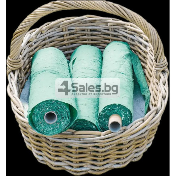 Подложка с тревни семена, биоразградима текстилна подложка, подрязваща се, наторена 7