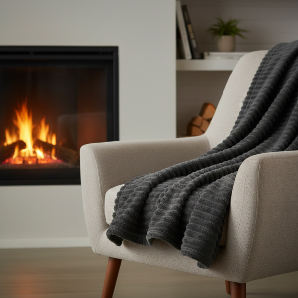 Меко и ватирано микрофибърно одеяло 200x220 см за топъл и стилен сън 2