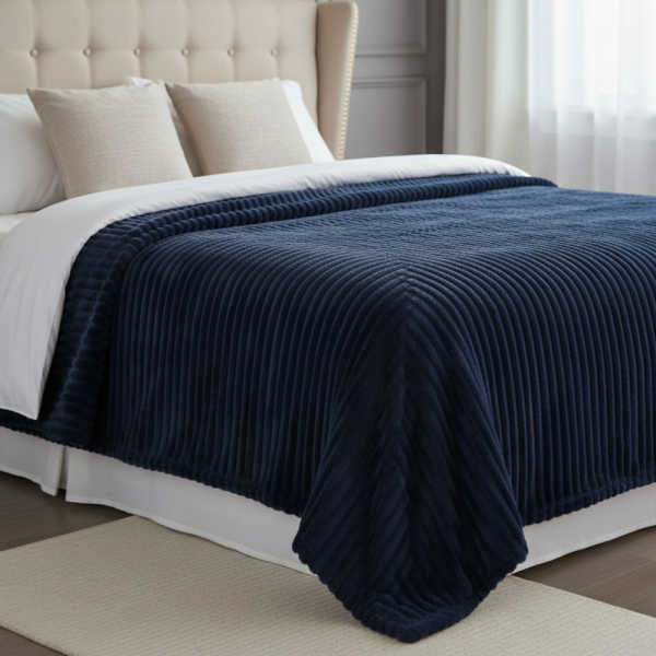 Меко и ватирано микрофибърно одеяло 200x220 см за топъл и стилен сън 6