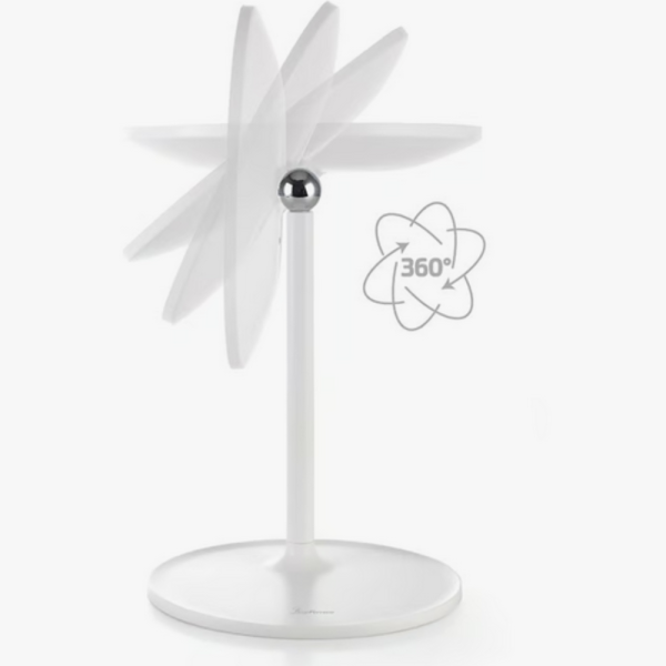 LED козметично огледало за грим Luigi Ferrero FR-801, кръг, 20 cm