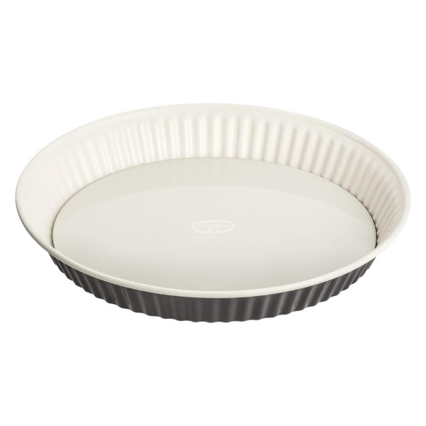 Форма за тарт и киш (28 см) с емайлирано дъно и незалепващо покритие 3