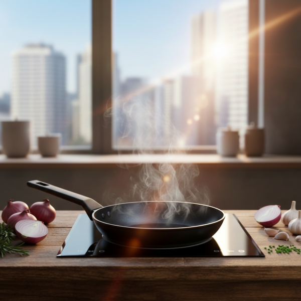 Тиган Edenberg с керамично незалепващо покритие — за здравословно готвене