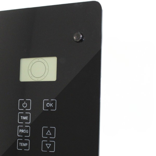 Електрически конвектор Heltes 2000W – Стилен и ефективен отоплителен уред с LCD дисплей и седмично програмиране 12