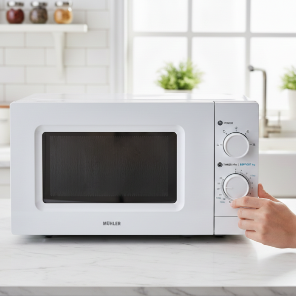 Микровълнова фурна MUHLER MO-5009 20L – 700W, механичен контрол