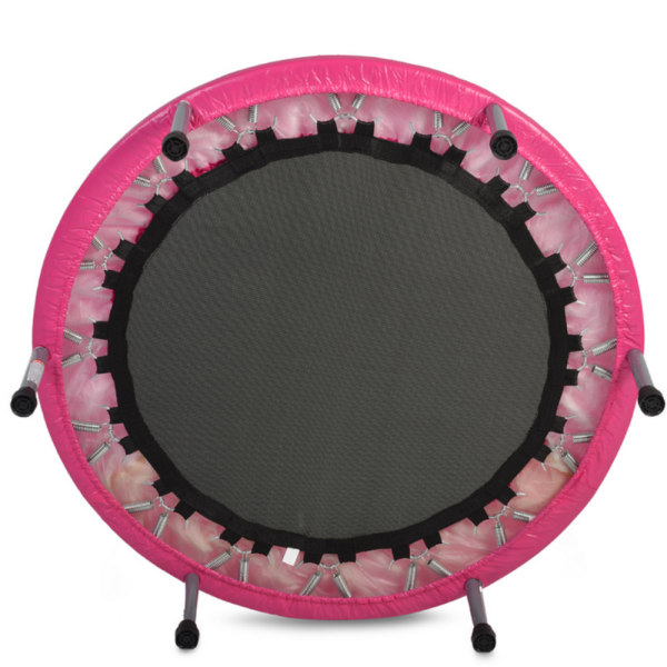 Батут без мрежа Byox 101cm/96cm — розов и син, до 100 кг 7