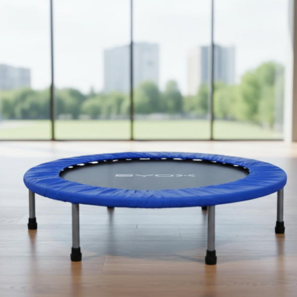 Батут без мрежа Byox 101cm/96cm — розов и син, до 100 кг 3