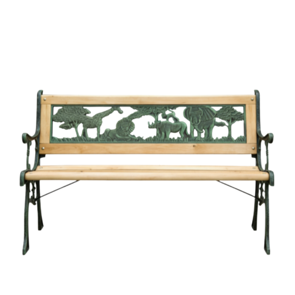 Градинска пейка за деца 82x39x50 см - здрава, безопасна и стилна 7