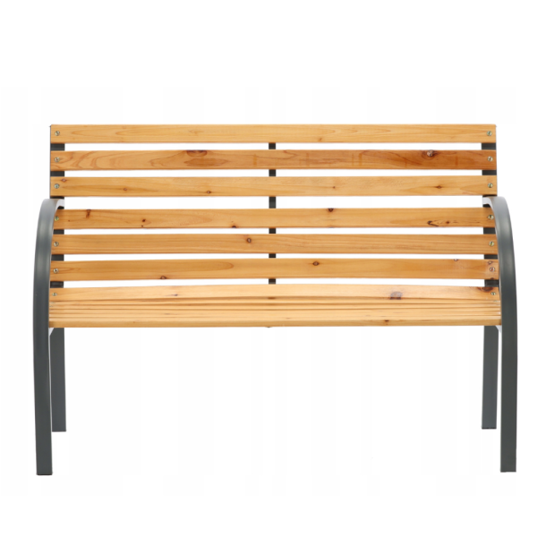 Градинска пейка - красива и практична 120 х 60 х 80 см 5