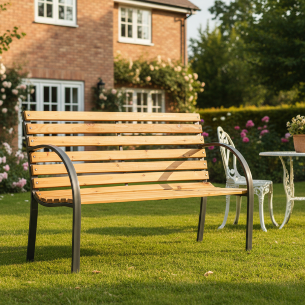 Градинска пейка - красива и практична 120 х 60 х 80 см