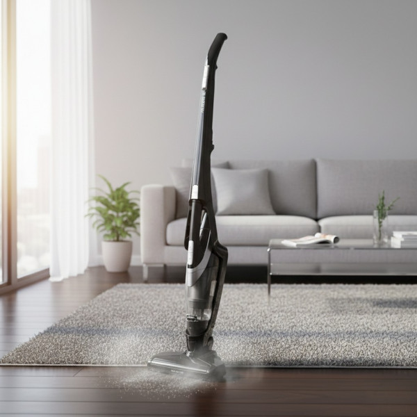 Безжична прахосмукачка 2 в 1 с Li-ion батерия, 8 kPa, 22.2V - Вертикална и ръчна прахосмукачка без торба (0.5 л) 3