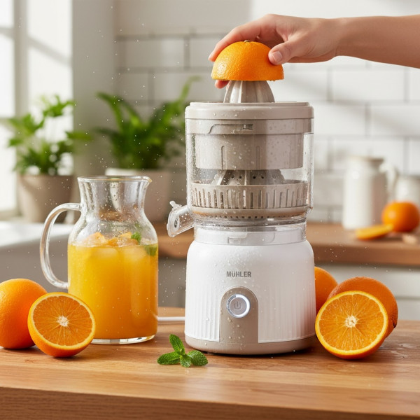 Цитрус Преса Muhler MJ-9022, 2 конуса, самоизстискваща система 1