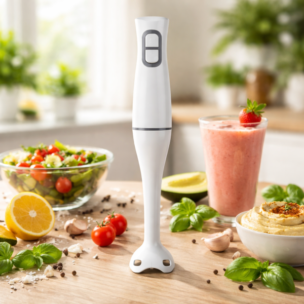 Ръчен пасатор Rosberg, 350W, 2 скорости, пластмасова пасираща приставка 1