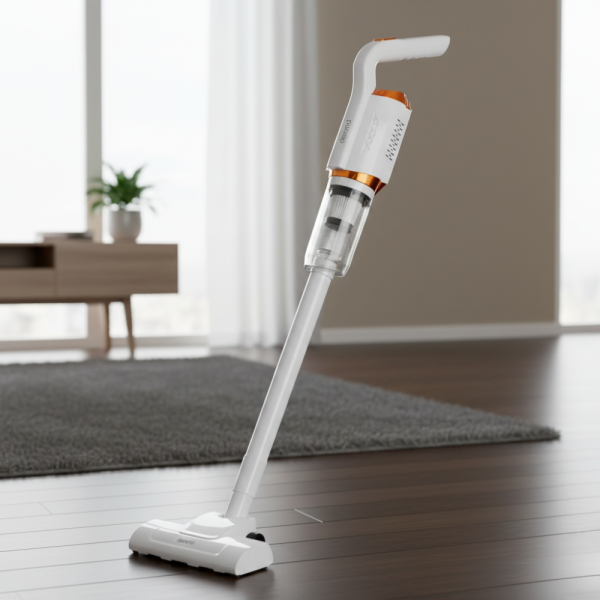 Акумулаторна домакинска ръчна прахосмукачка с  5 накрайника