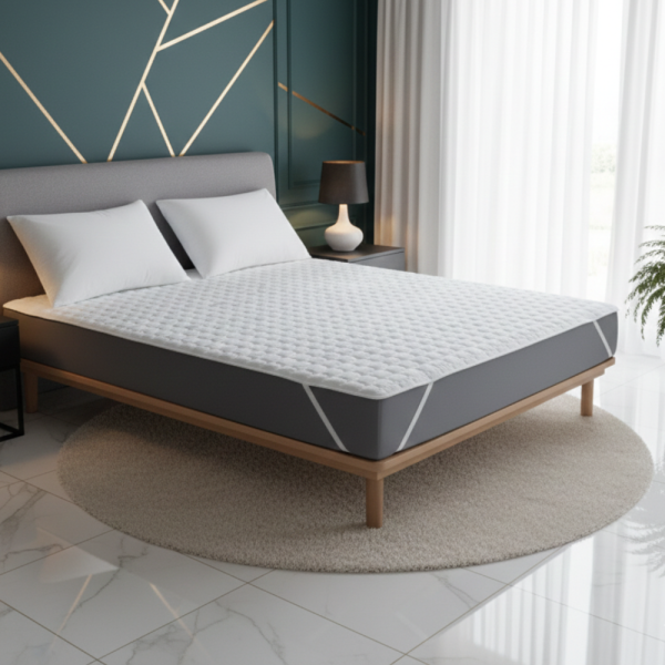 Водоустойчив протектор за матрак — 100% защита, памук