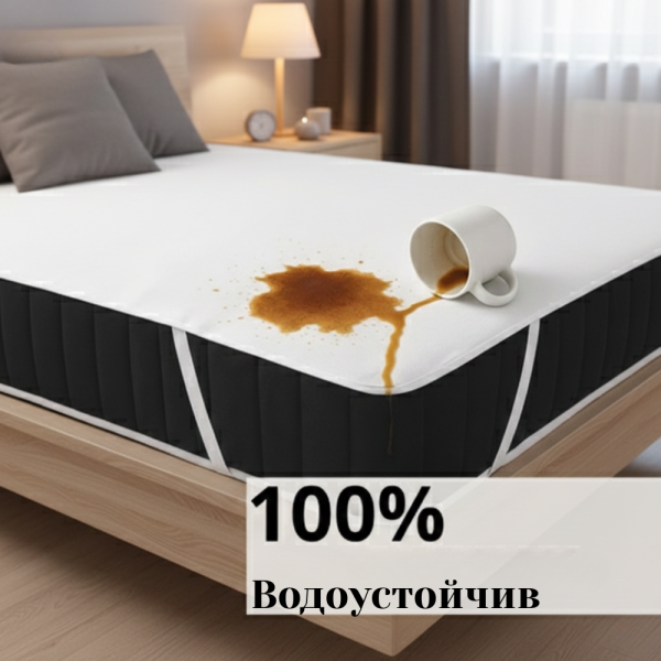 Водоустойчив протектор за матрак — 100% защита, памук 7