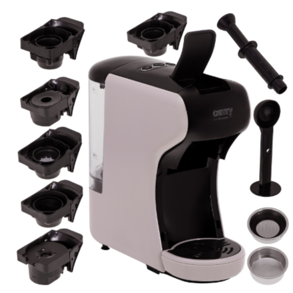 Еспресо машина с 5 адаптера и 9 вида капсули за кафе