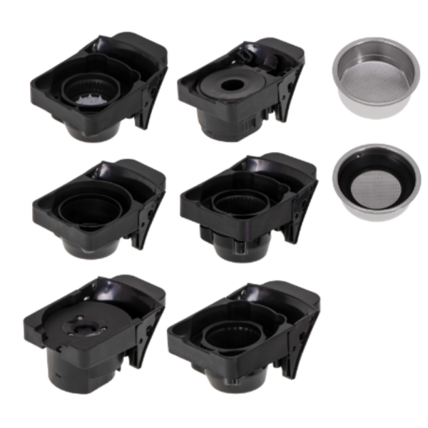 Еспресо машина с 5 адаптера и 9 вида капсули за кафе