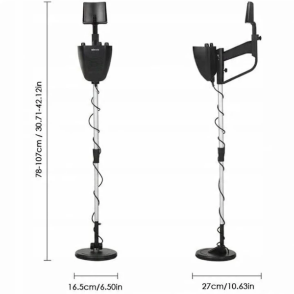 Водоустойчив металотърсач за злато, сребро, монети и съкровища K-1374 10