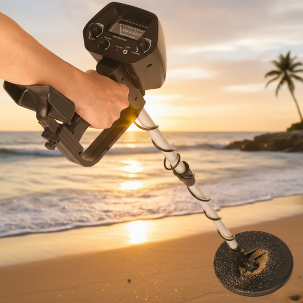 Водоустойчив металотърсач за злато, сребро, монети и съкровища K-1374