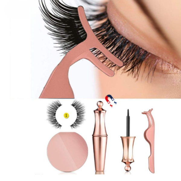 Ръчно изработени изкуствени мигли 3D с магнити - лесно поставяне и естествен вид